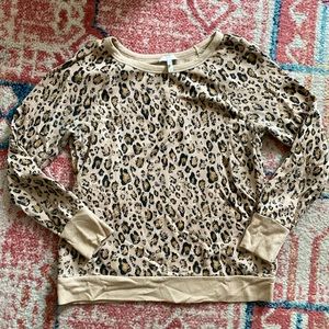 Joie leopard print sweatshirt
